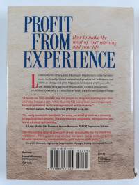 Profit from Experience - How to Make the Most of Your Learning and Your Life