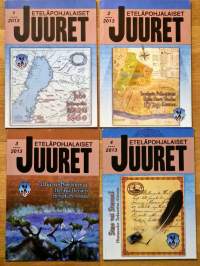 Eteläpohjalaiset Juuret 2013/1-4 aikakauskirja, sukututkimus