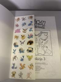 Pokémon tatuointikirja no 3 tatuoinnit mukana