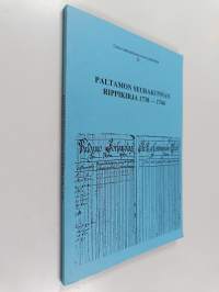 Paltamon seurakunnan rippikirja 1738-1744