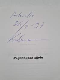Pegasoksen siivin : Puotinkylän Valtti 1946-1996 : kyläseurasta pääkaupunkilaisten liikuttajaksi (signeerattu, tekijän omiste)