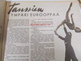 Seura 1947 nr 34, tanssien ympäri Eurooppaa Anna-Liisa Hämeensalo, Tsehov, hongankolistaja Myllyrinne