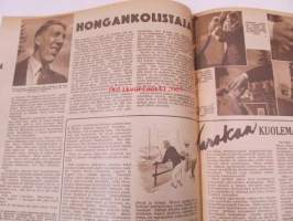 Seura 1947 nr 34, tanssien ympäri Eurooppaa Anna-Liisa Hämeensalo, Tsehov, hongankolistaja Myllyrinne