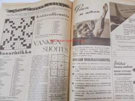 Seura 1947 nr 34, tanssien ympäri Eurooppaa Anna-Liisa Hämeensalo, Tsehov, hongankolistaja Myllyrinne