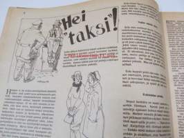 Seura 1947 nr 32, kansikuva Liisa Tuomi, pirssiautoilijain seikkailuja