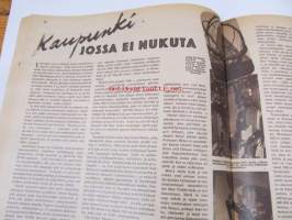 Seura 1947 nr 32, kansikuva Liisa Tuomi, pirssiautoilijain seikkailuja