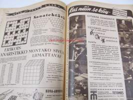 Seura 1947 nr 32, kansikuva Liisa Tuomi, pirssiautoilijain seikkailuja