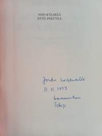 Niin kylmää että polttaa : kommunistit, Kekkonen ja Kreml 1947-1958 (tekijän omiste)