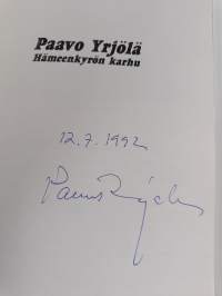 Paavo Yrjölä : Hämeenkyrön karhu (signeerattu, tekijän omiste)