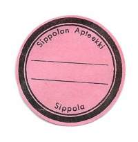 Sippolan Apteekki Sippola - apteekkietiketti