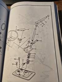 Ford series 10 3-cylinder tractor 1981- parts catalog.