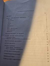 Volga M-21 K auto käyttö- ja huolto-ohjeet. 1958