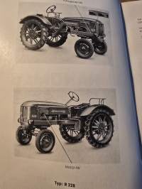 Hanomag combitrac radschlepper R 228 ersatzteile-liste 7,58