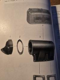 Hanomag combitrac radschlepper R 228 ersatzteile-liste 7,58