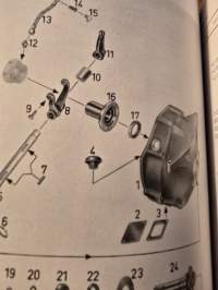 Hanomag combitrac radschlepper R 228 ersatzteile-liste 7,58
