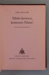 Tähdet kertovat, komisario Palmu!  ( Kotimaiset salapoliisiromaanit, klassikko )