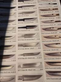 Brisa knifemaking supplies Finland catalog 2019