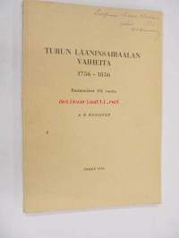 Turun lääninsairaalan vaiheita 1756-1856. Ensimmäiset 100 vuotta