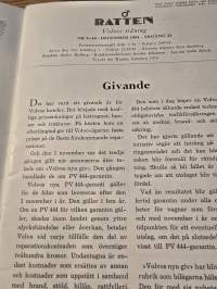 Volvo  ratten lehti.   9- 10 1954