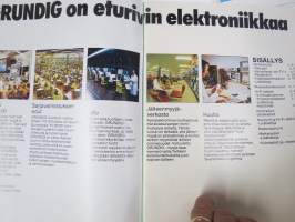 Grundig Revue 1978 - Eturivin elektronikkaa, TV, Radio, HiFi -tuoteluettelo