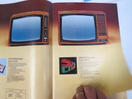 Grundig Revue 1978 - Eturivin elektronikkaa, TV, Radio, HiFi -tuoteluettelo
