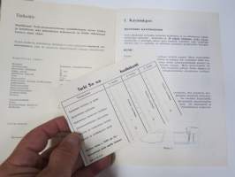 Terhi 5 Export perämoottori -käyttö- ja huolto-ohje / käyttöohjekirja