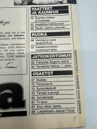 Jaana 1983 nr 29, Stephanie ja Paul Belmondo, Françoise Sagan, Nina palasi Miss Universum -kisoista, Elaine ja Robert Millerin kotina Högsåra, Mai-Brit Heljo
