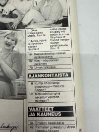 Jaana 1983 nr 31, Tiina ja muut MM-tytöt, Tommi Auvinen, Dianan isän kotilinna, Kirsi Heino höyrylaivan perämies, Berit