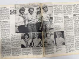 Jaana 1983 nr 31, Tiina ja muut MM-tytöt, Tommi Auvinen, Dianan isän kotilinna, Kirsi Heino höyrylaivan perämies, Berit