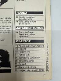 Jaana 1983 nr 34, Jennifer ja Flashdance, Heljä-Liukko-Sundström, Leena Lander, Matti Hyvärinen - korutaiteilija