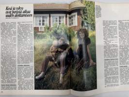 Jaana 1983 nr 34, Jennifer ja Flashdance, Heljä-Liukko-Sundström, Leena Lander, Matti Hyvärinen - korutaiteilija