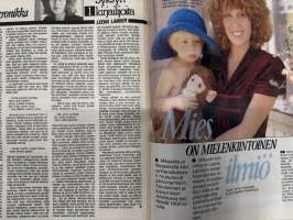 Jaana 1983 nr 34, Jennifer ja Flashdance, Heljä-Liukko-Sundström, Leena Lander, Matti Hyvärinen - korutaiteilija