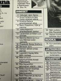 Jaana 1983 nr 38, Kike Elomaa, Valkoisen talon Nancy, Dallas, Rita Hayworth, Minun Amerikkani julkkikset kertovat, Pertsa Reponen, Valokuvaaja Ilmari Kostiainen