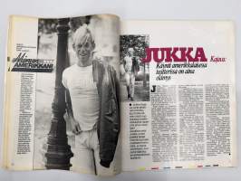 Jaana 1983 nr 38, Kike Elomaa, Valkoisen talon Nancy, Dallas, Rita Hayworth, Minun Amerikkani julkkikset kertovat, Pertsa Reponen, Valokuvaaja Ilmari Kostiainen