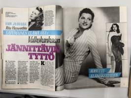 Jaana 1983 nr 38, Kike Elomaa, Valkoisen talon Nancy, Dallas, Rita Hayworth, Minun Amerikkani julkkikset kertovat, Pertsa Reponen, Valokuvaaja Ilmari Kostiainen