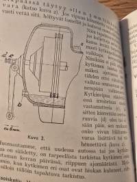 Vidal  A 600 pakettiauton ohjekirja.
