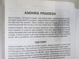 Andhra Pradesh (India) road guide -kartta