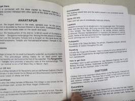 Andhra Pradesh (India) road guide -kartta