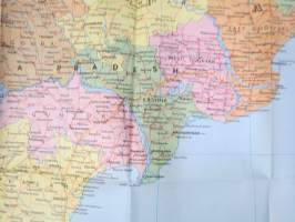 Andhra Pradesh (India) road guide -kartta
