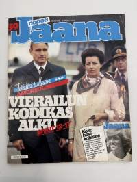 Jaana 1983 nr 39, Täältä tullaan Amerikka (Manu ja Tellervo Koivisto), Herlinit, koko hovi kohisee (Diana), Niina Kesäniemi Japaniin, Rita Hayworth