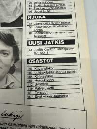 Jaana 1983 nr 40, Manun ja Tellervon Amerikka, Asta Seppälä, Prinsessa Caroline, Muotisyksy, Pauli Virta, Rita Hayworth