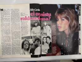 Jaana 1983 nr 40, Manun ja Tellervon Amerikka, Asta Seppälä, Prinsessa Caroline, Muotisyksy, Pauli Virta, Rita Hayworth