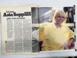 Jaana 1983 nr 40, Manun ja Tellervon Amerikka, Asta Seppälä, Prinsessa Caroline, Muotisyksy, Pauli Virta, Rita Hayworth