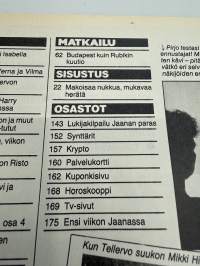 Jaana 1983 nr 41, Isabella Rossellini, liite +101 muotivinkit, Harry Belafonte, Pirjo testasi ennustajat, Risto Mäkelä, Rita Hayworth