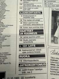 Jaana 1983 nr 41, Isabella Rossellini, liite +101 muotivinkit, Harry Belafonte, Pirjo testasi ennustajat, Risto Mäkelä, Rita Hayworth