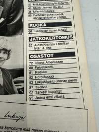 Jaana 1983 nr 43, Pirkka-Pekka Petelius, Elisabeth Rehn, Richard Chamberlain, Mona Mannerheimo, Urpo Leppänen