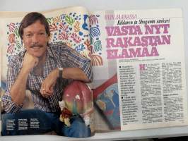 Jaana 1983 nr 43, Pirkka-Pekka Petelius, Elisabeth Rehn, Richard Chamberlain, Mona Mannerheimo, Urpo Leppänen