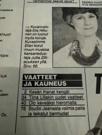 Jaana 1983 nr 21, Valloittava Yvonne Rosenlew kertoo, Susannah York, Tiina Lillakin uusi look, Eila Hiltusen korusarja