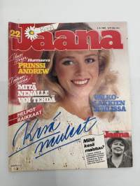 Jaana 1983 nr 22, Raili Hulkkonen, Ulla Tapaninen, Pyhäniemen kartano, prinssi Andrew, valkolakkien juhlissa
