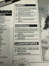 Jaana 1983 nr 22, Raili Hulkkonen, Ulla Tapaninen, Pyhäniemen kartano, prinssi Andrew, valkolakkien juhlissa